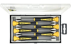 Набор отверток для точных работ Felo ESD Safe, SL/PH 6 штук 25096166