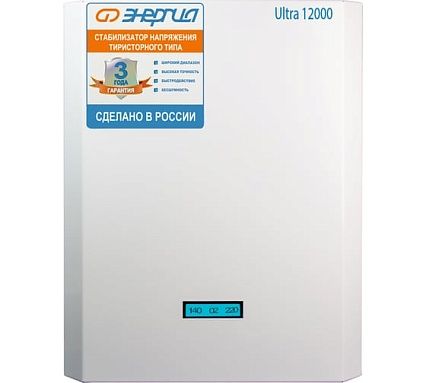 Тиристорный стабилизатор Энергия 12000 ВА Ultra Е0101-0105