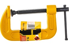 Усиленная струбцина (тип G, 75 мм) Энкор 48401