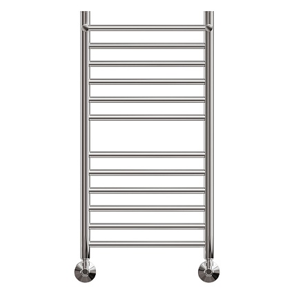 Полотенцесушитель водяной Point PN10158SP П11 50x80, с полкой, хром