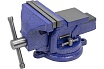 Стальные поворотные тиски с наковальней Forsage 5", 125 мм F-6540205W(58896)