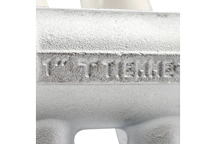 Коллектор Tiemme 2 отвода, регулируемый 1"х1/2(16) MAXIMA (никель) 1860022 / 1868K