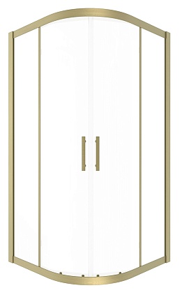 Душевой уголок Timo TPSS-100/17C-8 100x100 прозрачный, матовое золото