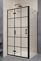 Душевой уголок RGW Passage PA-77B (PA-07BL / Z-050-2B / O-204) 120x80 черный, левый 41087728-084L