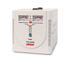 Стабилизатор напряжения Powerman 1ф 3 кВА AVS 3000 M 1192178