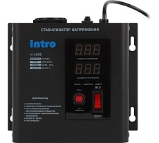 Стабилизатор напряжения Intro Н-1000 настенный 140-260В/220В, 1000ВА Б0064668