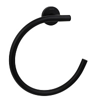 Полотенцедержатель Aquatek Вега AQ4012MB черный матовый