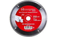 Диск пильный твердосплавный Special (255х30 мм; 100 зубов) MONOGRAM 087-270