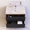 Мебель для ванной Am.Pm X-Joy 80 см подвесная, черный матовый