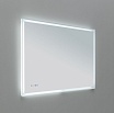 Зеркало Aquanet Оптима 120x75 см с подсветкой, антипар, часы 00288968