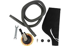 Роторно-орбитальная пневматическая шлифовальная машина DeBever с мешком для сбора пыли 150 мм, орб. ход 5,0 мм, 15 отв. DB-4092