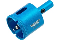 Коронка алмазная с центрирующим сверлом по керамике и стеклу 32 мм WURZ 92032