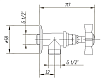 Запорный вентиль Migliore Princeton ML.PRN-858.RA медь