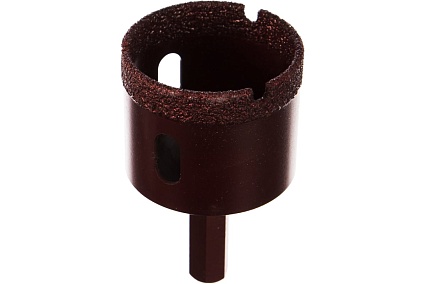 Коронка алмазная вакуумная по камню D50-10W-35L-Ш11 (50х35 мм; хвостовик HEX11 мм) Messer 06-36-050