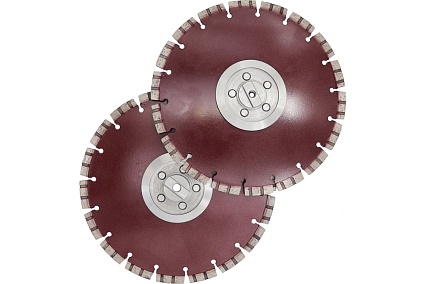 Диск алмазный отрезной Industrial Hard CnB 230 мм, 2 шт Hilberg HI886