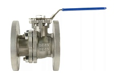 Шаровый кран DN.ru КШФП.316.200 Ду40 Ру40 с ISO-фланцем и рукояткой D160-04867