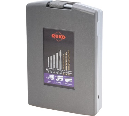 Набор машинных метчиков RUKO M3-М12 мм HSSE-Co5 14пр 245051RO
