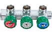 Регулируемый коллектор с 3 отверстиями FAR 3/4" М24х19 FK 3850 C34