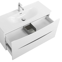 Мебель для ванной BelBagno Marino-Cer-Mini 100 см Bianco Lucido