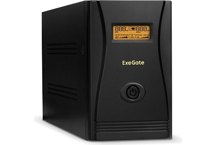 Источник бесперебойного питания Exegate SpecialPro Smart LLB-16/IEC-C13, RJ45/11, Black 285510