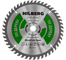 Диск пильный Industrial Дерево (185x20/16 мм; 48Т) Hilberg HW186