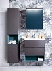 Мебель для ванной Бриклаер Кристалл 60 см ясень анкор темный/софт графит