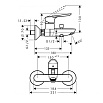 Душевой набор Hansgrohe Logis E SetLogisE70A (71177000+71415000+26532400)