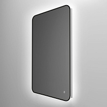 Зеркало Vincea VLM-3VC500B 50x70 см, сенсорный выключатель и диммер, черный
