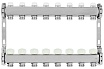 Коллекторная группа из нержавеющей стали ColSys 805 8 выходов, с отсечными и термостатическими клапанами 180522508
