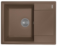 Кухонная мойка Flortek Консул 64 см, мокко FSm