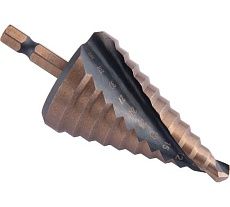 Сверло ступенчатое спиральное по металлу Special (7-36 мм; 11 ступеней; Р6М5) MONOGRAM 101-040