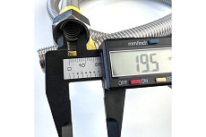 Сильфон для газа TUBOFLEX в оплетке ПВХ 1/2&quot;, 2,0 м, ВР/НР 4829596