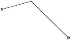 Карниз для ванны 1Marka Г-образный 120x90