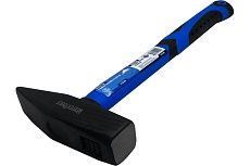 Слесарный молоток Vertextools 500 г, фибергласовая обрезиненная рукоятка 10-20-500