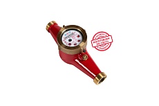 Счетчик воды универсальный антимагнитный ЭКО-М ЭКОМЕРА-25, Ду25, L260, включает КМЧ, чугун Э-25У-260-СК