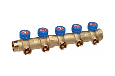 Коллектор регулирующий FAR 1 1/4, НР-ВР, 2 отвода М33х1,5 FK 3827 C11402