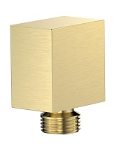 Шланговое подключение AQUAme Savona AQM8713BG золото шлифованное