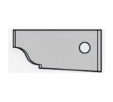 Нож для фрезы твердый сплав Profile 35x2.17x2 мм Dimar 3108311