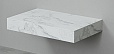 Столешница под раковину Velvex Unit 80 см, белый мрамор