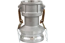 Камлок соединение типа DА (переходник розетка 3&quot; х ниппель 4&quot;; алюминий) TITAN LOCK TL3040DAAL