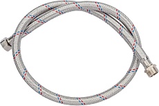 Гибкая подводка для воды Millennium Гигант PGFM34120 усиленная, из нержавеющей стали, гайка-штуцер, 3/4&quot;, 120см