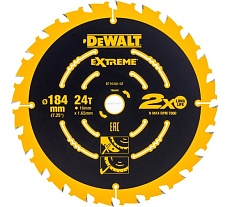 Диск пильный по дереву (184х16 мм) DeWalt DT 10302