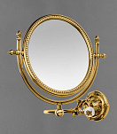 Увеличительное зеркало Art&Max Barocco Crystal AM-2109-Br-C бронза