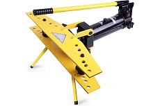 Гидравлический трубогиб со встроенным насосом Car-tool 1/2"-2", 13 т на треноге CT-13122T