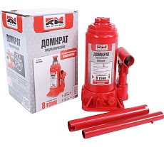 Гидравлический домкрат REDMARK 8 т, с перепускным клапаном, высота мин/макс 200/385 мм RM20408