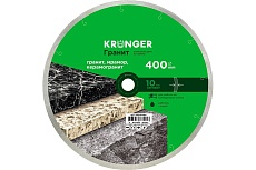 Алмазный сплошной диск по камню, керамограниту 400x10x32 мм, гранит Kronger SG200400