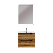 Тумба с раковиной BelBagno Marino-Cer-Mini 60 см Rovere Rustico