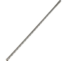 Бур по бетону (10х410 мм; двойная спираль; SDS-plus) Тундра 1032413