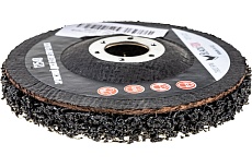 Диск зачистной Clean Strip Black 127х22 мм с фибровой оправкой BlackFox 12540