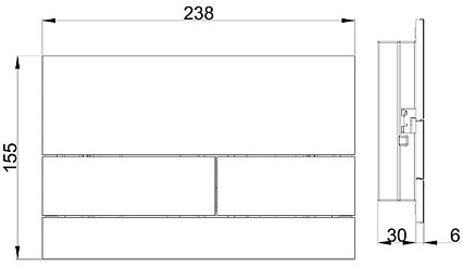 Кнопка смыва AQUAme AQM4116B черный Кнопка смыва AQUAme AQM4116B черный